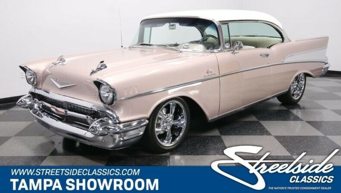 RAMJET 350 V8 700R4 OVERDRIVE COLD A/C WILWOOD DISC RIDETECH BUILD RECEIPTS 1957 Chevrolet Bel Air/150/210 Pro Touring