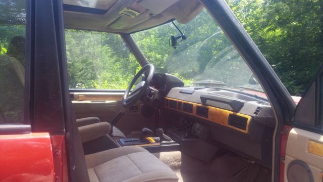 1991 Land Rover Range Rover Portafino Red Original paint - photo 8