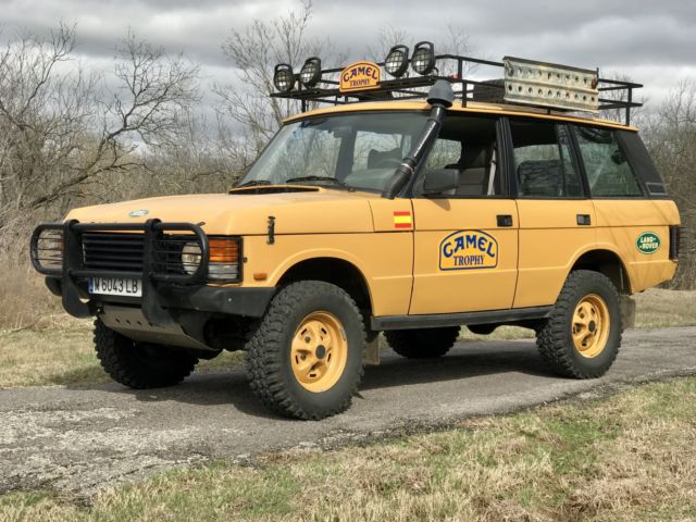 Range Rover Classic Camel Trophy Repllica 1990 Land Rover Range Rover