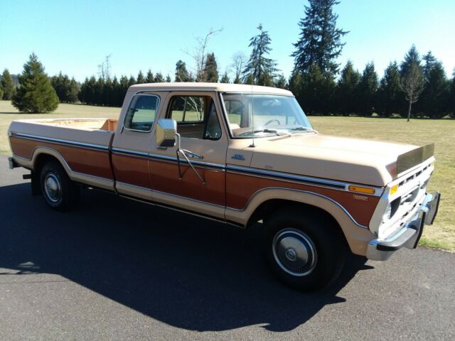 Ranger Super Cab Camper Special 460, Automatic, Working A/C & Cruise Control 1977 Ford F-250 2 Owner OG Paint Unrestored Survivor w/ A/C