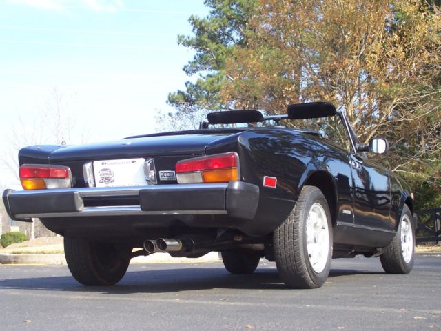 1985 Fiat Spider 2000 Pininfarina Azzura - photo 10