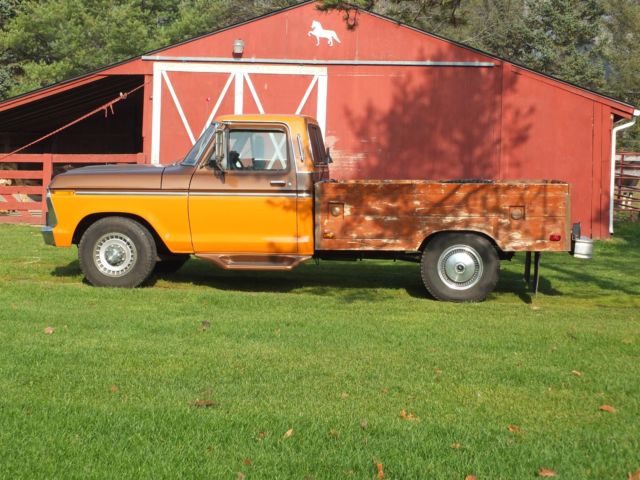 RARE 1 OWNER 1975 F-250 ORIGINAL TITLE FROM 1974! RARE SURVIVOR! 1975 Ford F-250