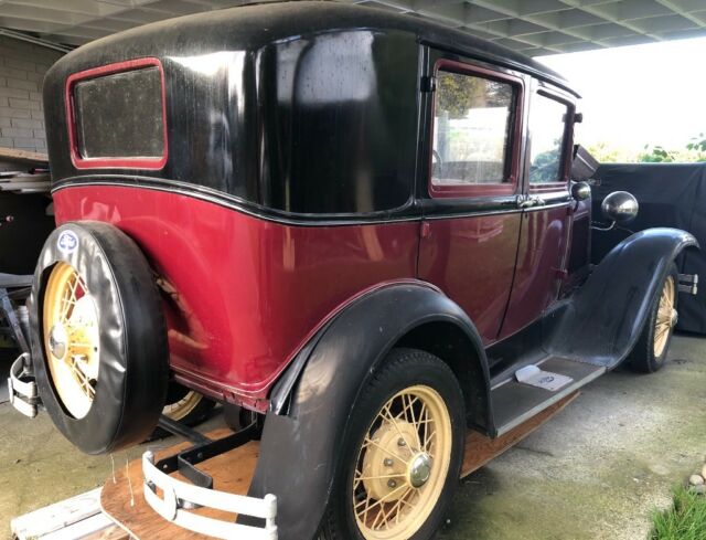 1930 Ford Model A Blindback Sedan Fordor - photo 5