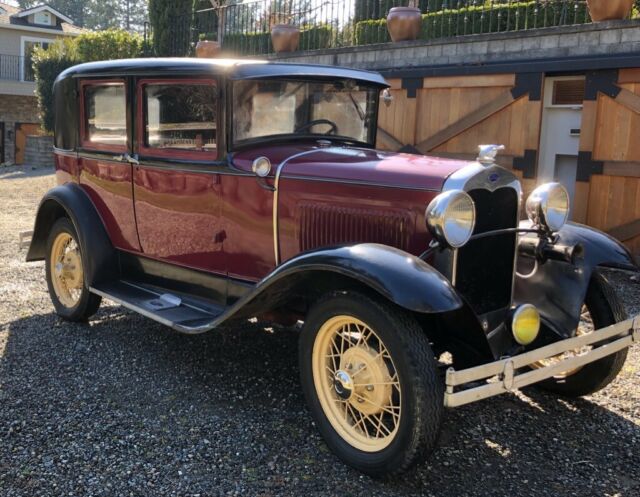 1930 Ford Model A Blindback Sedan Fordor NO RESERVE - photo 2