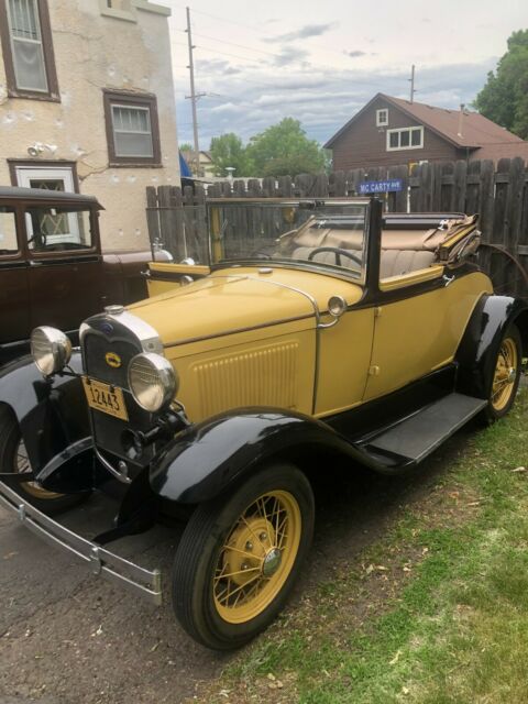 RARE 1930 FORD MODEL A CABRIOLET CONVERTIBLE PARADE QUALITY REBUILT MOTOR NICE 1930 Ford Model A