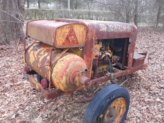 Rare 1930 Ford Model A Trailer Air Compressor as seen in Henry Ford Museum 1930 Ford Model A