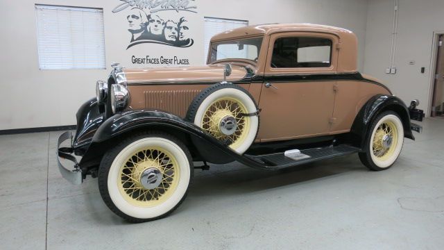 "Rare" 1932 Plymouth "PB" Rumble Seat Coupe w/ Twin Side Mounts, Luggage rack 1932 Plymouth