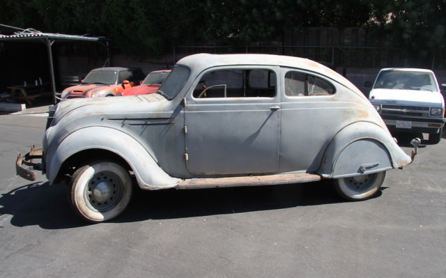 Rare 1935 Desoto Airflow SG Coupe - ultra rare icnic car in automotive history 1935 DeSoto Airflow Coupe