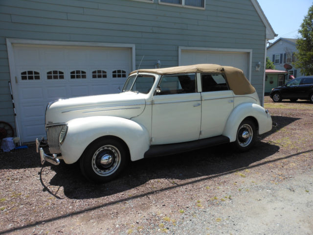 Rare 1939 ford 4-dr conv w/new top and runs great 1939 Ford Other deluxe