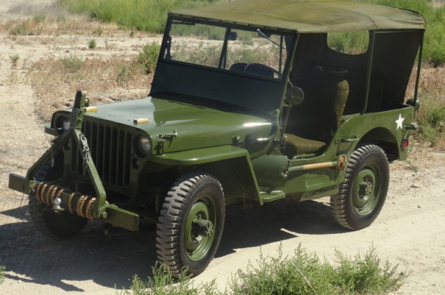 RARE 1942 Willys MB Jeep. World War 2 WWII 1942 Willys Willys Jeep MB MB