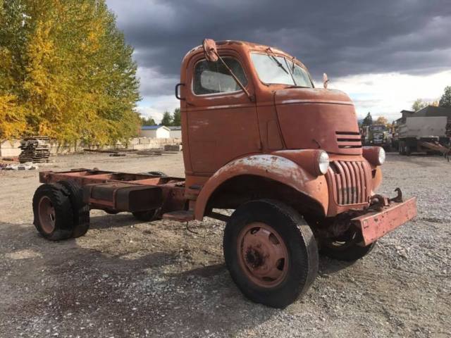 RARE 1946 CHEVROLET G7123 4X4 COE cabover U.S. Army Transport Truck WWII Vehicle 1946 Chevrolet G7123 4X4 COE Truck