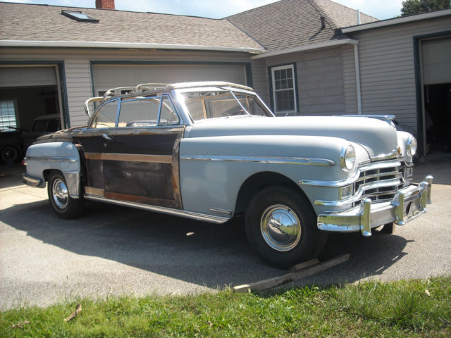 Rare 1949 Chrysler Town & Country convertible Woodie project! 1949 Chrysler Town & Country Woody