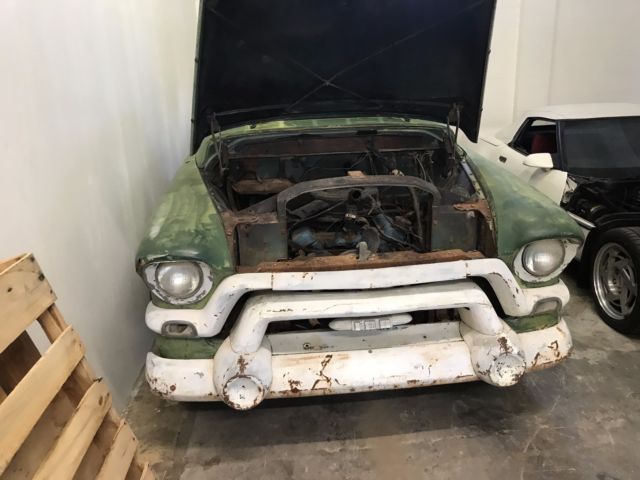 1956 GMC 101 GMC V8 Short Bed 1/2 ton Stepside Survivor - photo 10
