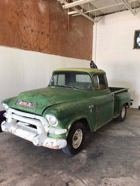 1956 GMC 101 GMC V8 Short Bed 1/2 ton Stepside Survivor - photo 2
