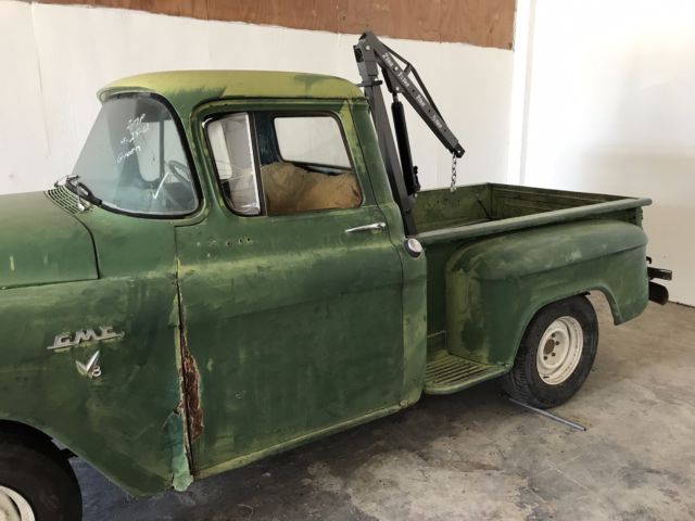 1956 GMC 101 GMC V8 Short Bed 1/2 ton Stepside Survivor - photo 4