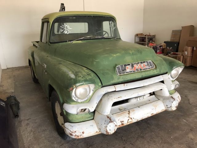 1956 GMC 101 GMC V8 Short Bed 1/2 ton Stepside Survivor - photo 7