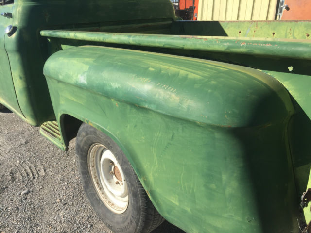 1956 GMC 101 GMC V8 Short Bed 1/2 ton Stepside Survivor - photo 8