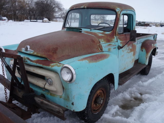 RARE 1956 International S-120 Pickup, Original Patina. Factory 4x4 1956 International Harvester Other International Pickup