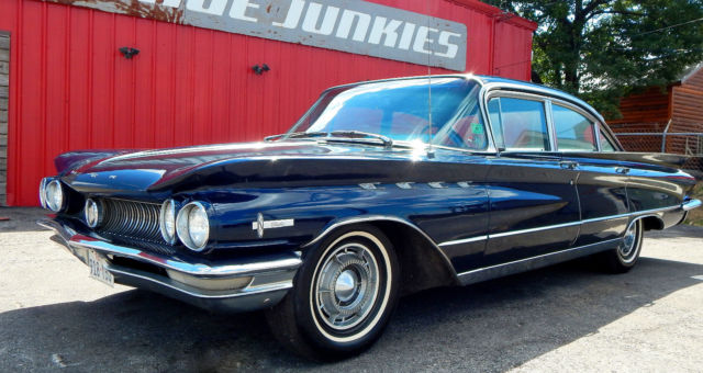 RARE 1960 BUICK ELECTRA 4DR - NAVY CLASSIC HOT ROD VINTAGE 1960 Buick Electra