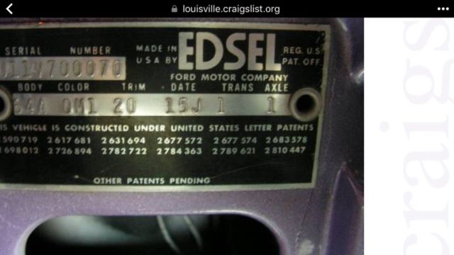 1960 Edsel Ranger coupe - photo 12