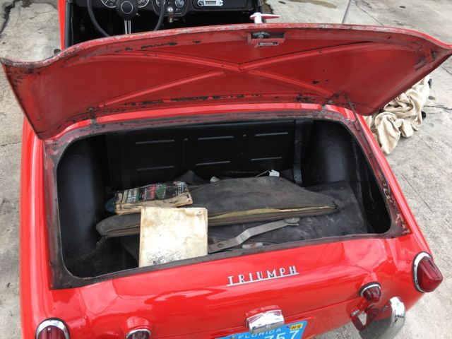 1960 Triumph TR3 2 Door Convertible - photo 5