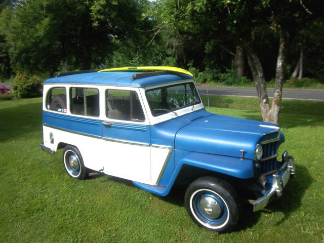 1960 Willys 2 Door Wagon! 2 Wheel Drive! Station Wagon Surf Wagon - photo 6