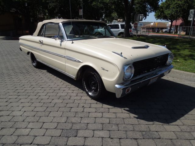 RARE 1963 1/2 FALCON SPRINT CONVERTIBLE 1963 Ford Falcon CONVERTIBLE