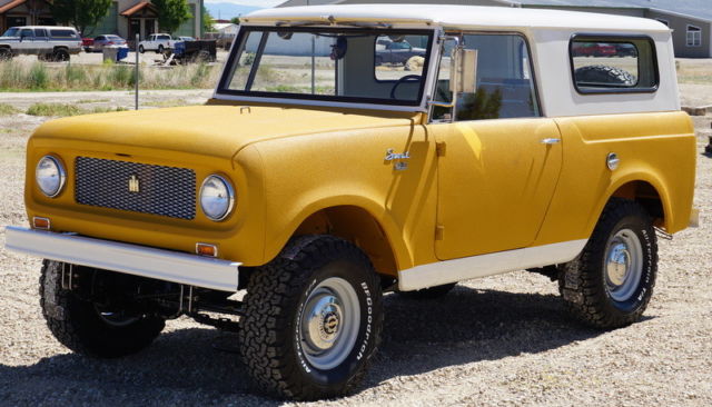 RARE 1963 International Scout 80, 1 owner, Low Mileage, Complete Restoration 1963 International Harvester Scout Scout 80