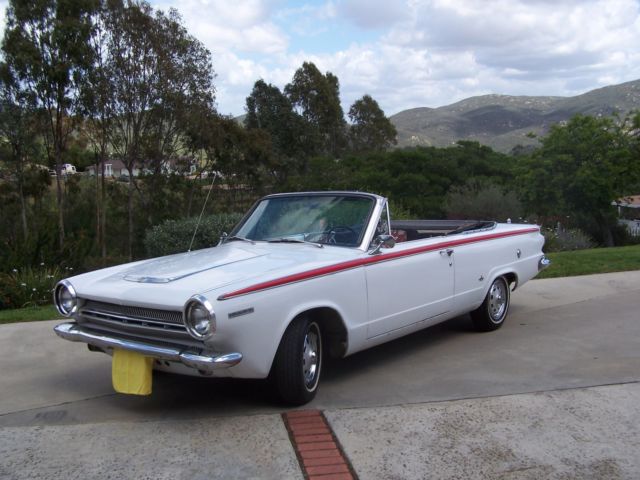 RARE 1964 DODGE DART GT CONVERTIBLE 1964 Dodge Dart Push button transmission