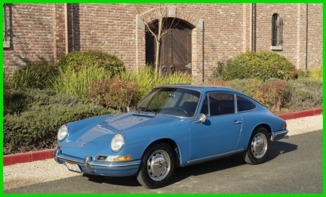 RARE 1965 912 ELECTRIC SUNROOF COUPE #MATCH BEAUTIFUL GARAGED CALIF 912 1965 Porsche 912 Electric Sunroof Coupe