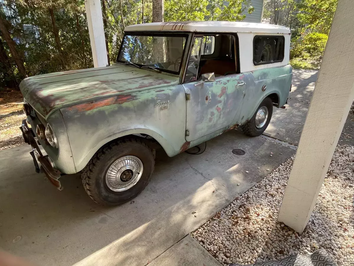 Rare 1966 Champagne Series Scout 800 1966 International Harvester Scout Champagne Series (Doll-Up)