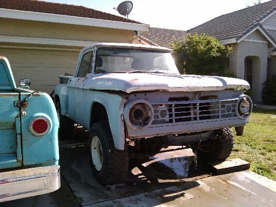 !!RARE 1966 DODGE TRUCK POWER WAGON W100 V8 4SPD BIG KNUCLE WINCH SWEPTLINE 1966 Dodge Power Wagon SWEPTLINE