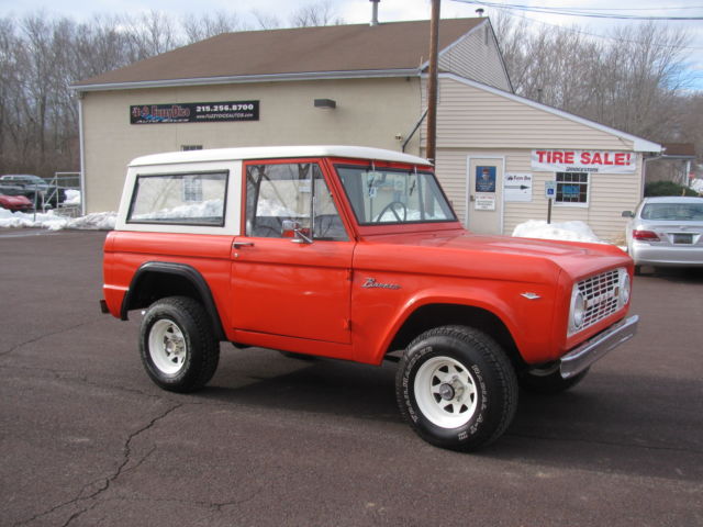 RARE 1966 FORD BRONCO V8 ALL ORIGINAL IN EXCEPTIONAL DRIVER QUALITY CONDITION 1966 Ford Bronco