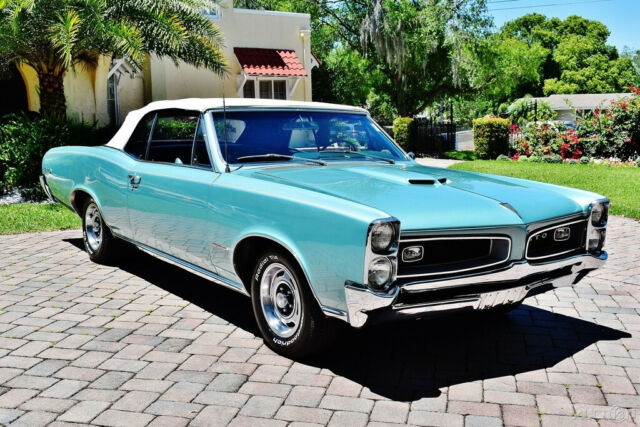 1966 Pontiac GTO Convertible 389 Tri-power, 242 Code, A/C - photo 12