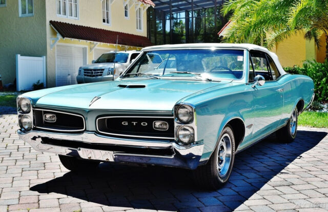 1966 Pontiac GTO Convertible 389 Tri-power, 242 Code, A/C - photo 13