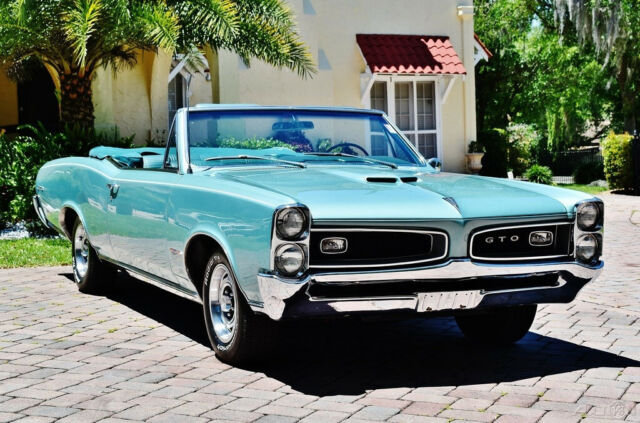 1966 Pontiac GTO Convertible 389 Tri-power, 242 Code, A/C - photo 2