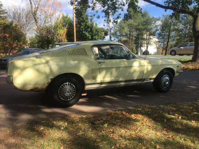 RARE 1967 K - Code 4 Speed Ford Mustang Fastback Barn Find 1967 Ford Mustang Base Fastback 2-Door