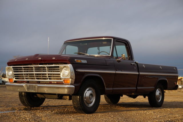 RARE 1969 Ford F100, Custom Cab, Idaho Classic Ford, 95k Original Miles 1969 Ford F-100 F100 Custom Cab