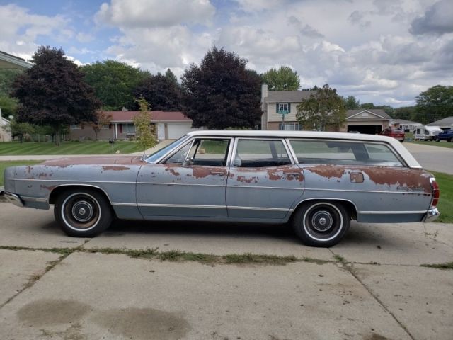 Rare 1969 Ford Galaxie Country Sedan Station Wagon 429 4V N-Code 1 of 1 1969 Ford Galaxie