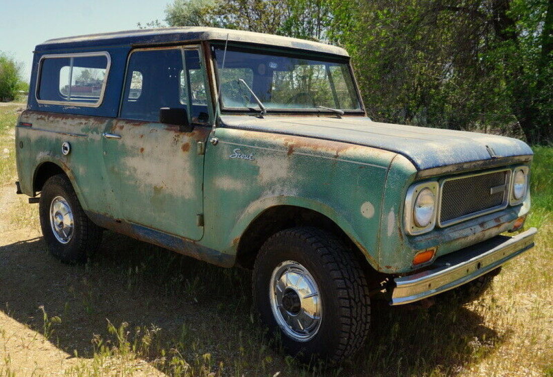 RARE 1969 International Harvester Scout 800A, Factory Aristocrat, 4x4 1969 International Harvester Scout Scout Aristocrat