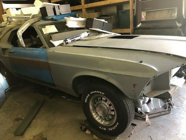 Rare 1969 Mustang Mach 1 R-Code 428 SCJ 4 Speed 1969 Ford Mustang deluxe