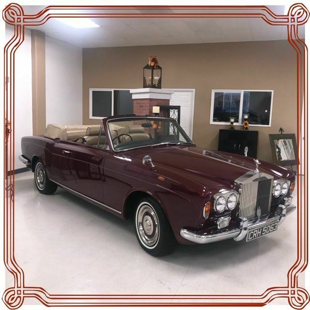 Rare 1969 Rolls Royce Pre Corniche/Silver Shadow Drophead (convertible) 1969 Rolls-Royce Corniche Mulliner Park Ward