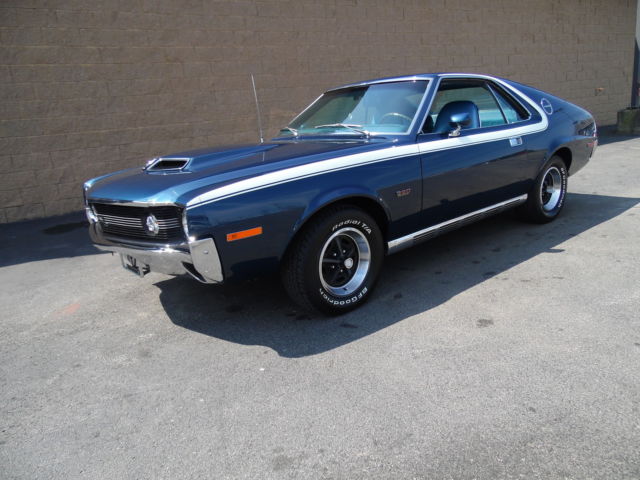 Rare 1970 AMC AMX 390/4 Speed # Matching Only 51,508 Miles 1970 AMC AMX Base Hardtop 2-Door