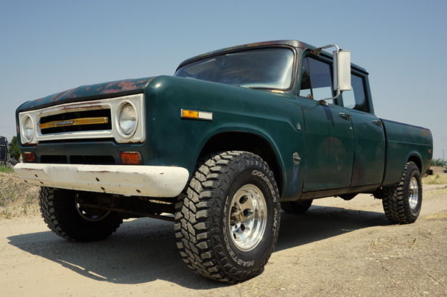 RARE 1970 International Harvester Travelette 1200 4x4, 3/4 Ton, Shortbox 1970 International Harvester Travelette Travelette 1200