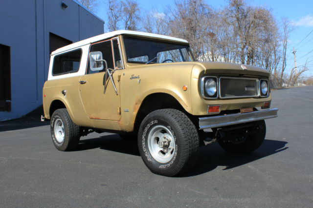 *RARE* 1970 INTERNATIONAL SCOUT 800A FACTORY V8 4X4 ** ORIGINAL PAINT & BODY ** 1970 International Harvester Scout 1970 INTERNATIONAL SCOUT 800A NOT LAND CRUISER