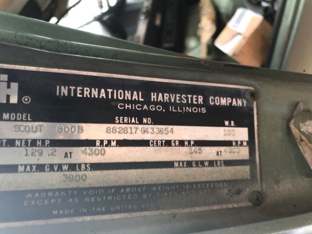 1971 International Harvester Scout Scout 800B - photo 4