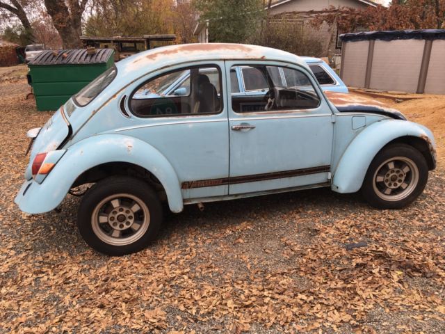 RARE 1971 VW Volkswagen Super Beetle Formula Vee Bug Project 1971 Volkswagen Beetle - Classic