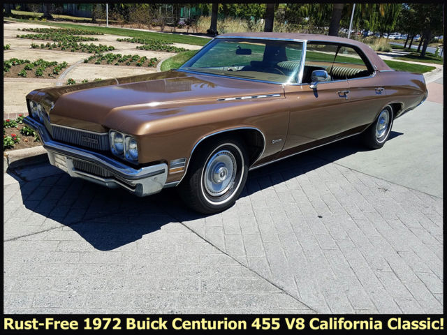 Rare 1972 Buick Centurion! 99.9% Rust-Free California Classic With 455 V8 Engine 1972 Buick CENTURION