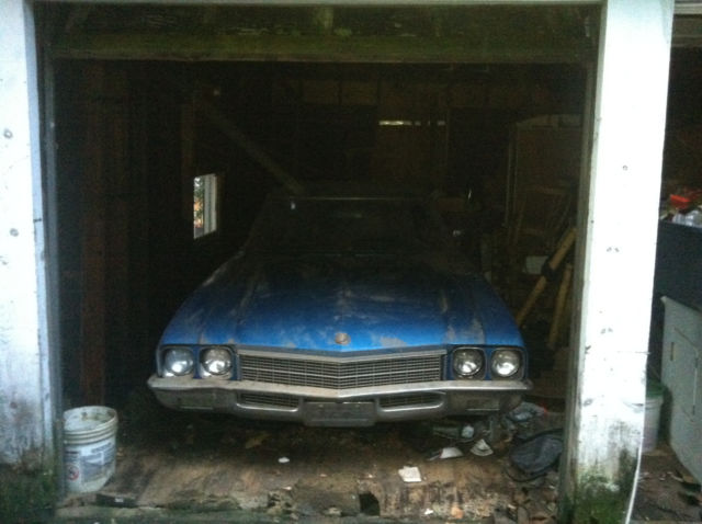 RARE 1972 Buick Skylark Custom "hardtop" 4dr 1972 Buick Skylark