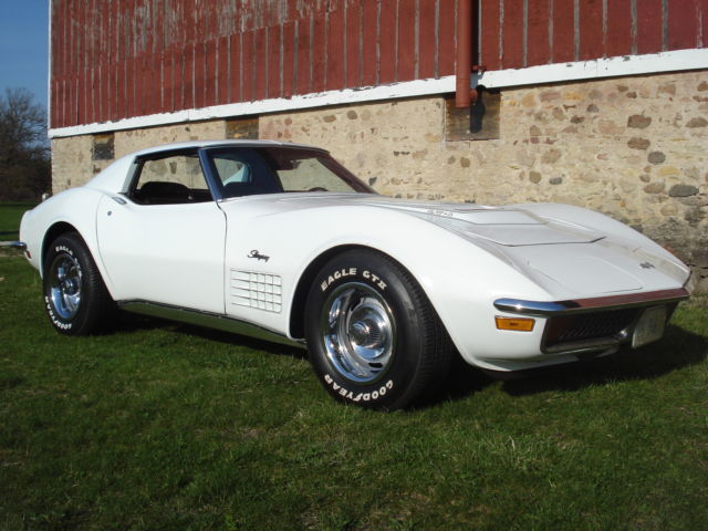Rare 1972 Chevy Corvette LT1 Factory Air Conditioned Coupe, one of 240 Original 1972 Chevrolet Corvette LT1